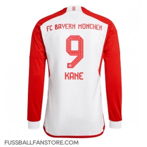 Bayern Munich Harry Kane #9 Replik Heimtrikot 2023-24 Langarm